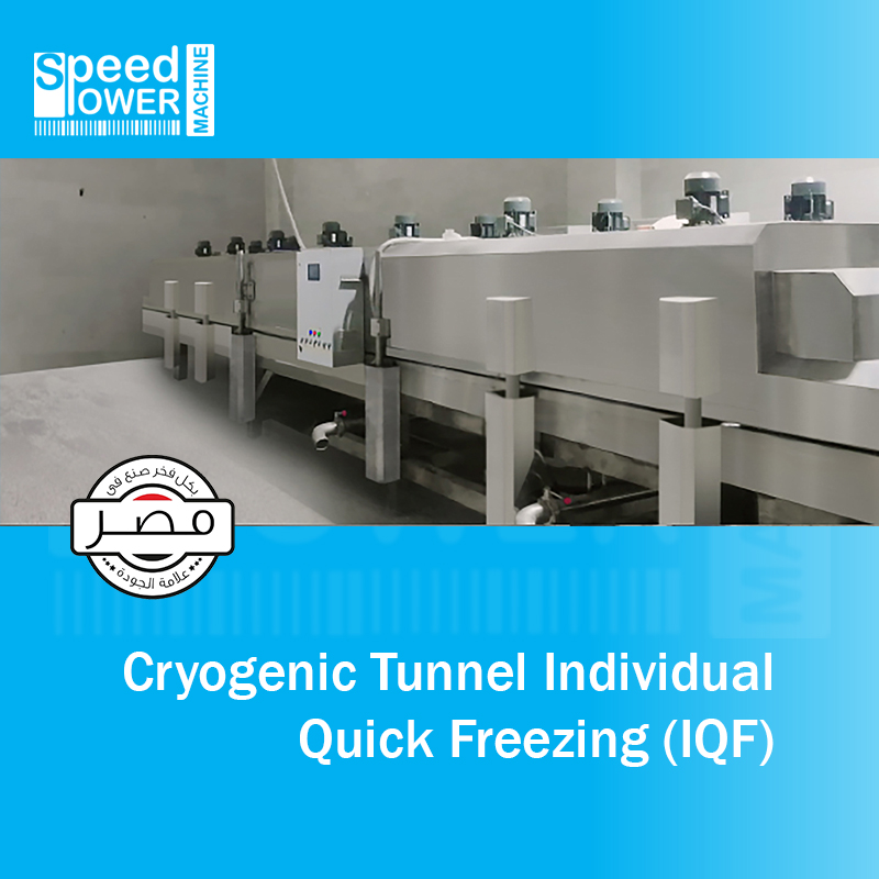 Cryogenic Tunnel Individual Quick Freezing (IQF)